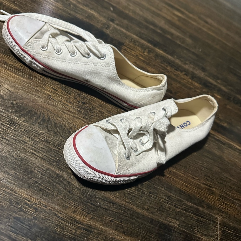 White Converse